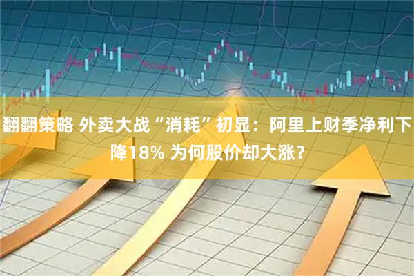 翻翻策略 外卖大战“消耗”初显：阿里上财季净利下降18% 为何股价却大涨？